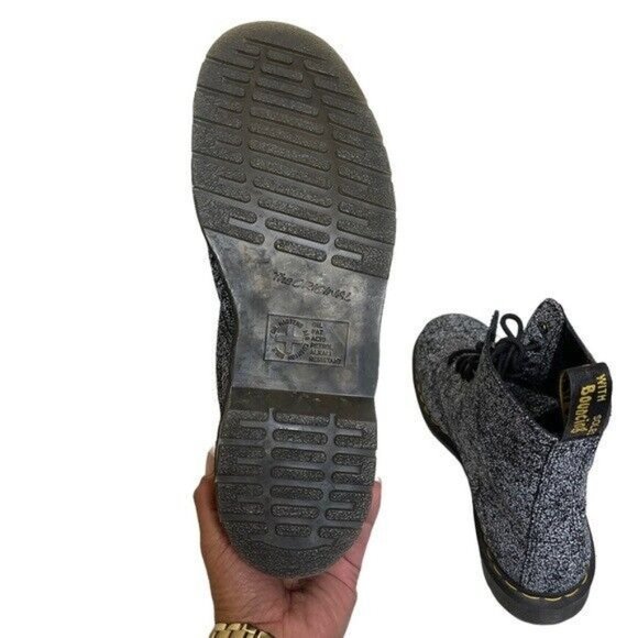 Dr. Martens 1460 PASCAL LEATHER SPLATTER PRINT BOOTS Men’s Size 10 - Picture 6 of 8